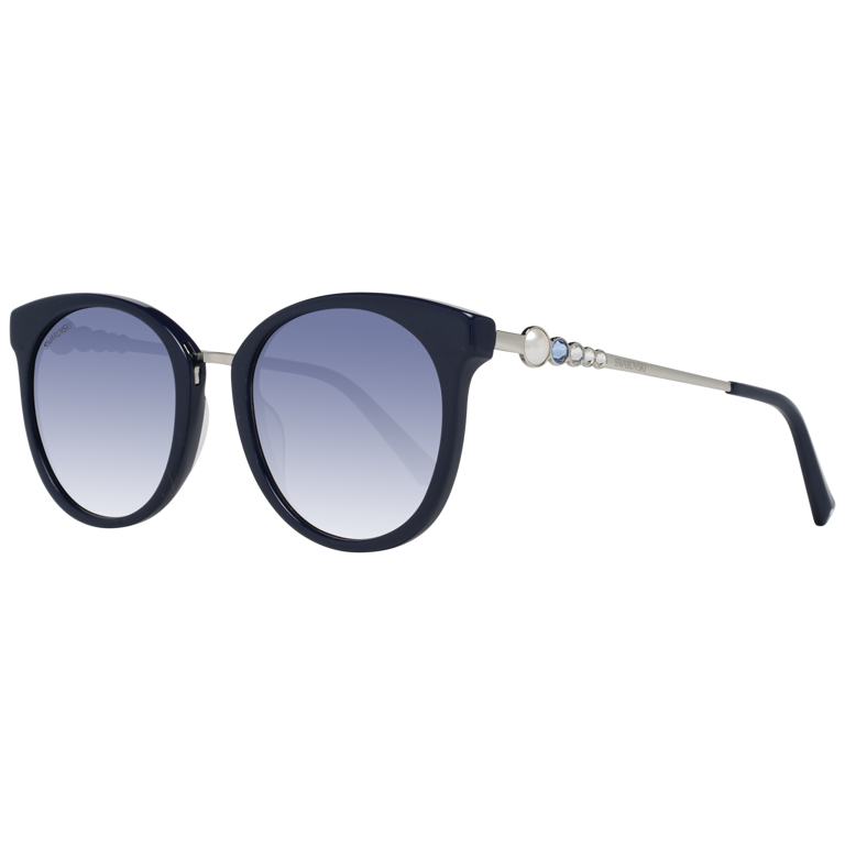 Okulary przeciwsłoneczne damskie Swarovski SK0217 90W 52 Niebieskie