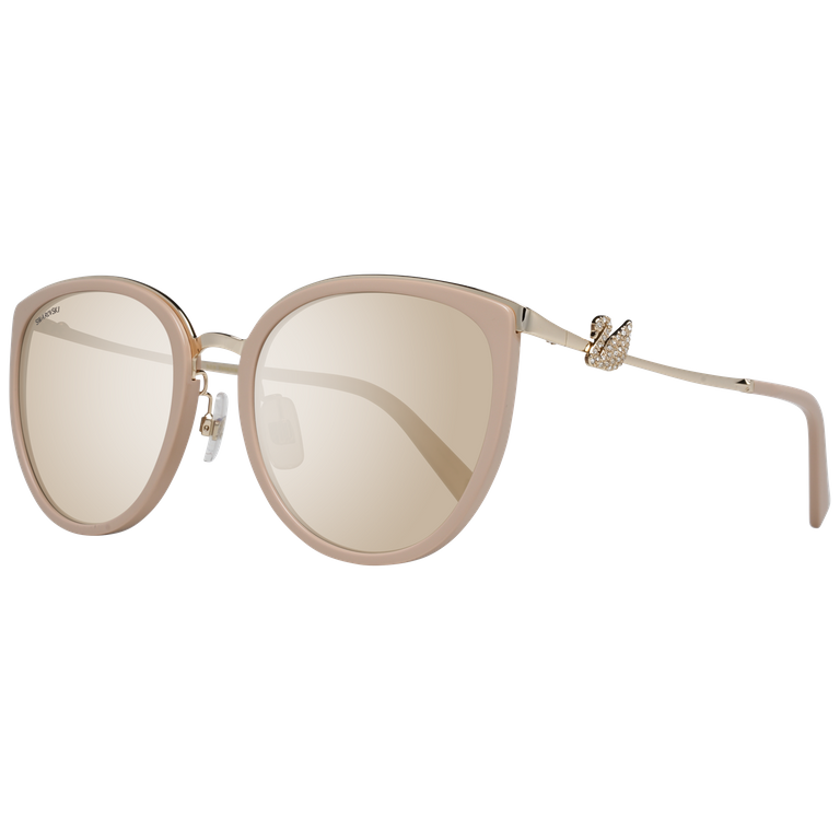 Okulary przeciwsłoneczne damskie Swarovski SK0247-K 32G 60 Złote