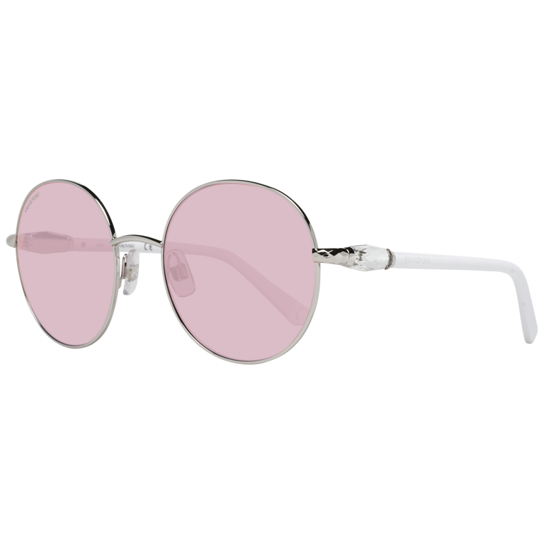 Okulary przeciwsłoneczne damskie Swarovski SK0260 16U 55 Srebrne