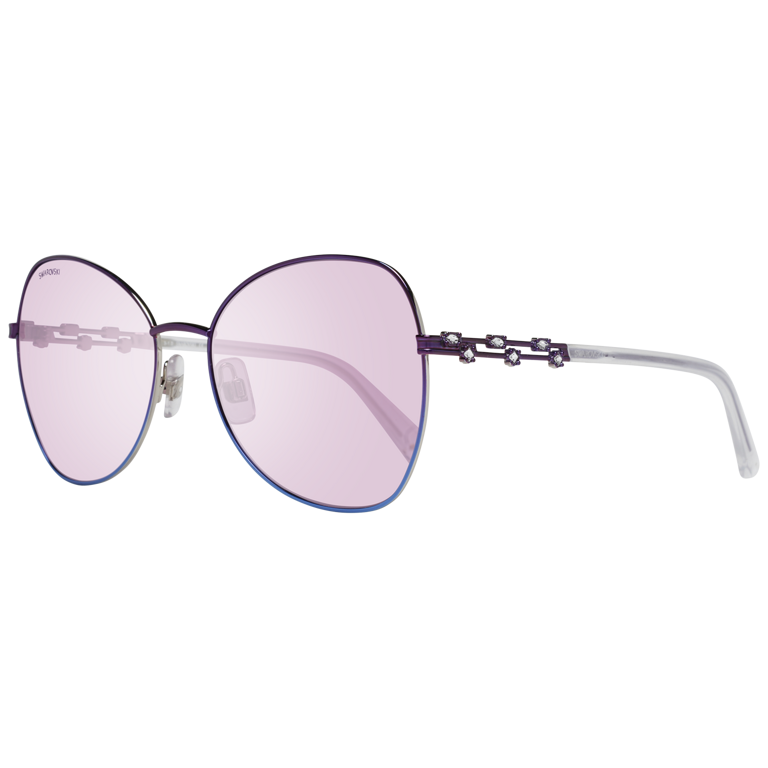 Okulary przeciwsłoneczne damskie Swarovski SK0290 83Z 57 Fioletowe