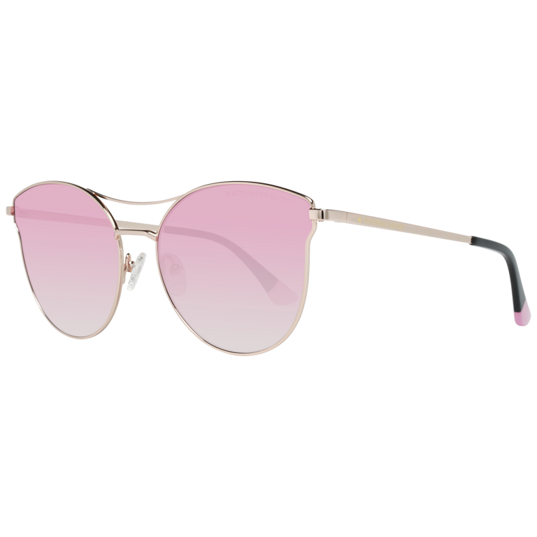 Okulary przeciwsłoneczne damskie Victoria's Secret VS0050 28Z 60 Różowe Złoto