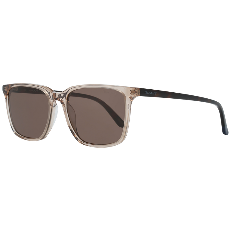 Okulary przeciwsłoneczne męskie Gant GA7115 57E 54 Brązowe