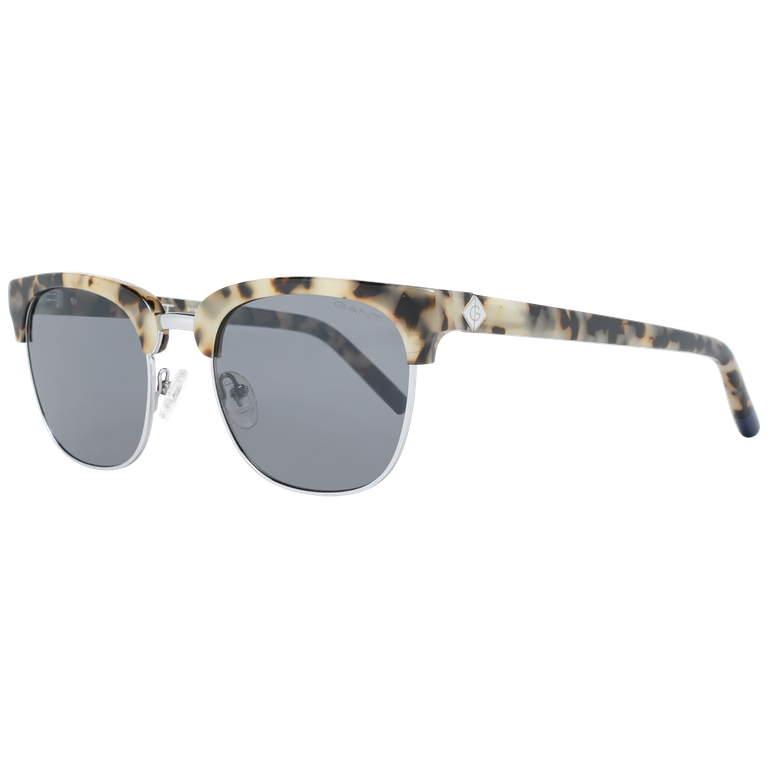 Okulary przeciwsłoneczne męskie Gant GA7121 55C 53 Brązowe