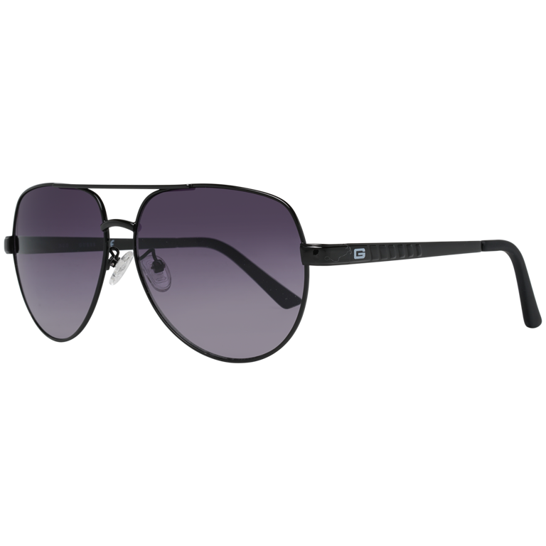 Okulary przeciwsłoneczne męskie Guess GF0215 01B 60 Czarne