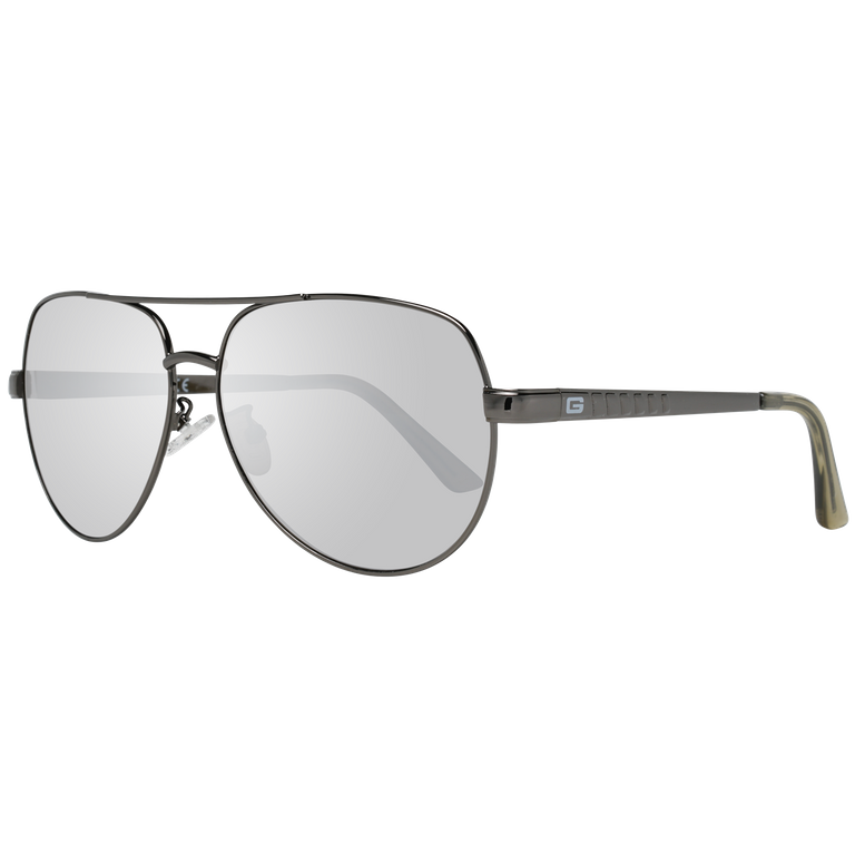 Okulary przeciwsłoneczne męskie Guess GF0215 08C 60 Brązowe