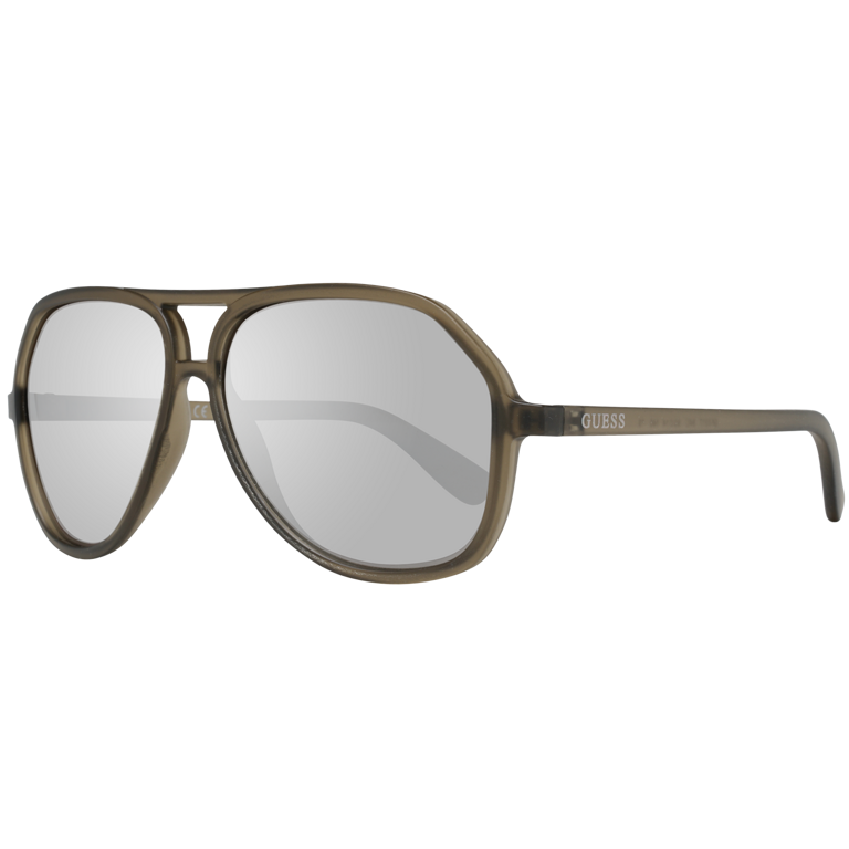 Okulary przeciwsłoneczne męskie Guess GF0217 94C 60 Brązowe