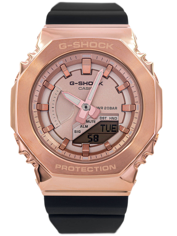 Zegarek damski CASIO G-SHOCK GM-S2100PG-1A4ER Metal Covered