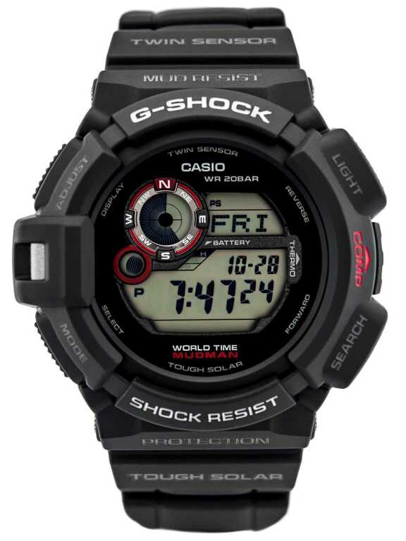 Zegarek męski CASIO G-SHOCK G-9300-1ER Mudman