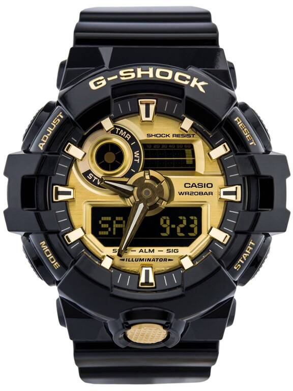 Zegarek męski CASIO G-SHOCK  GA-710GB-1AER