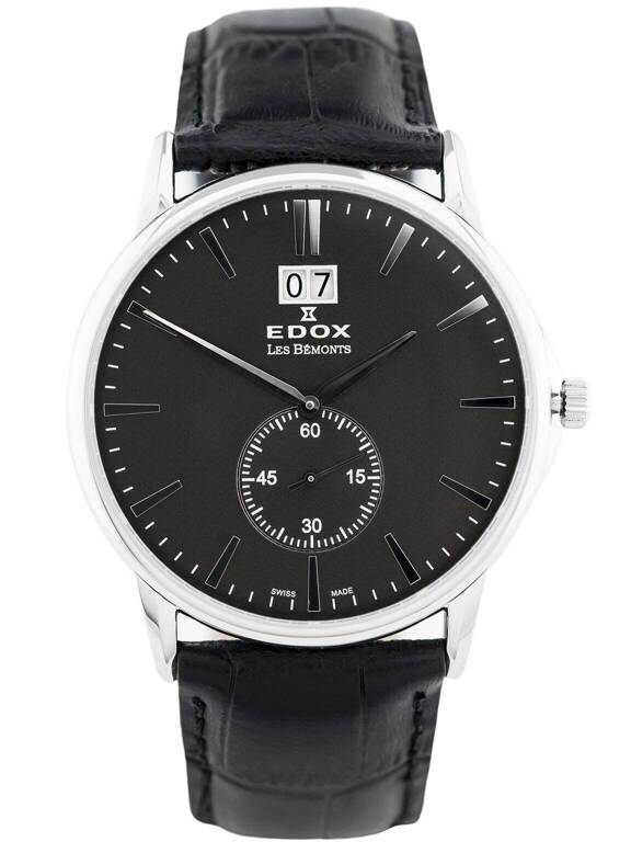 Zegarek męski EDOX Les Bemonts 64012 3 NIN