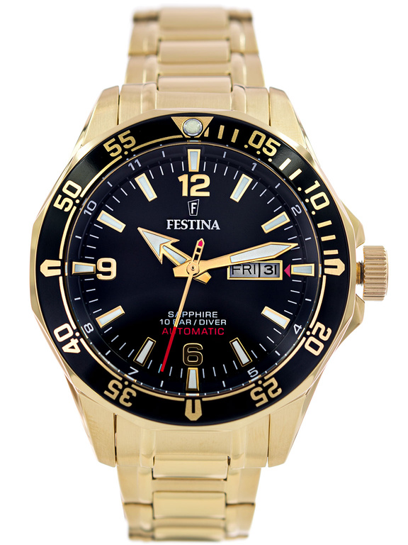 Zegarek męski FESTINA Diver Automatic Sapphire F20479/4 